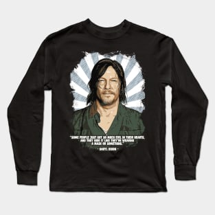 Daryl Dixon Quotes Long Sleeve T-Shirt